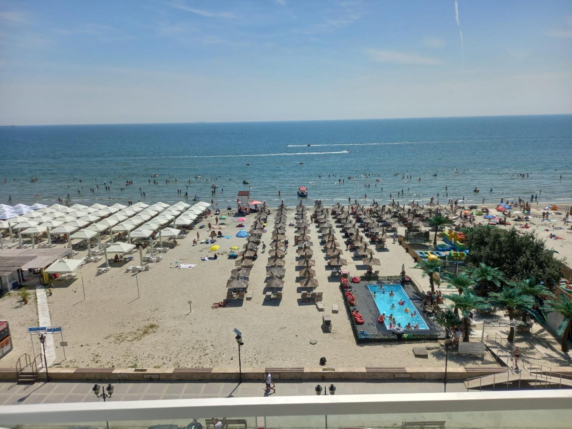 Promenada Sea View Lägenhet Năvodari Exteriör bild