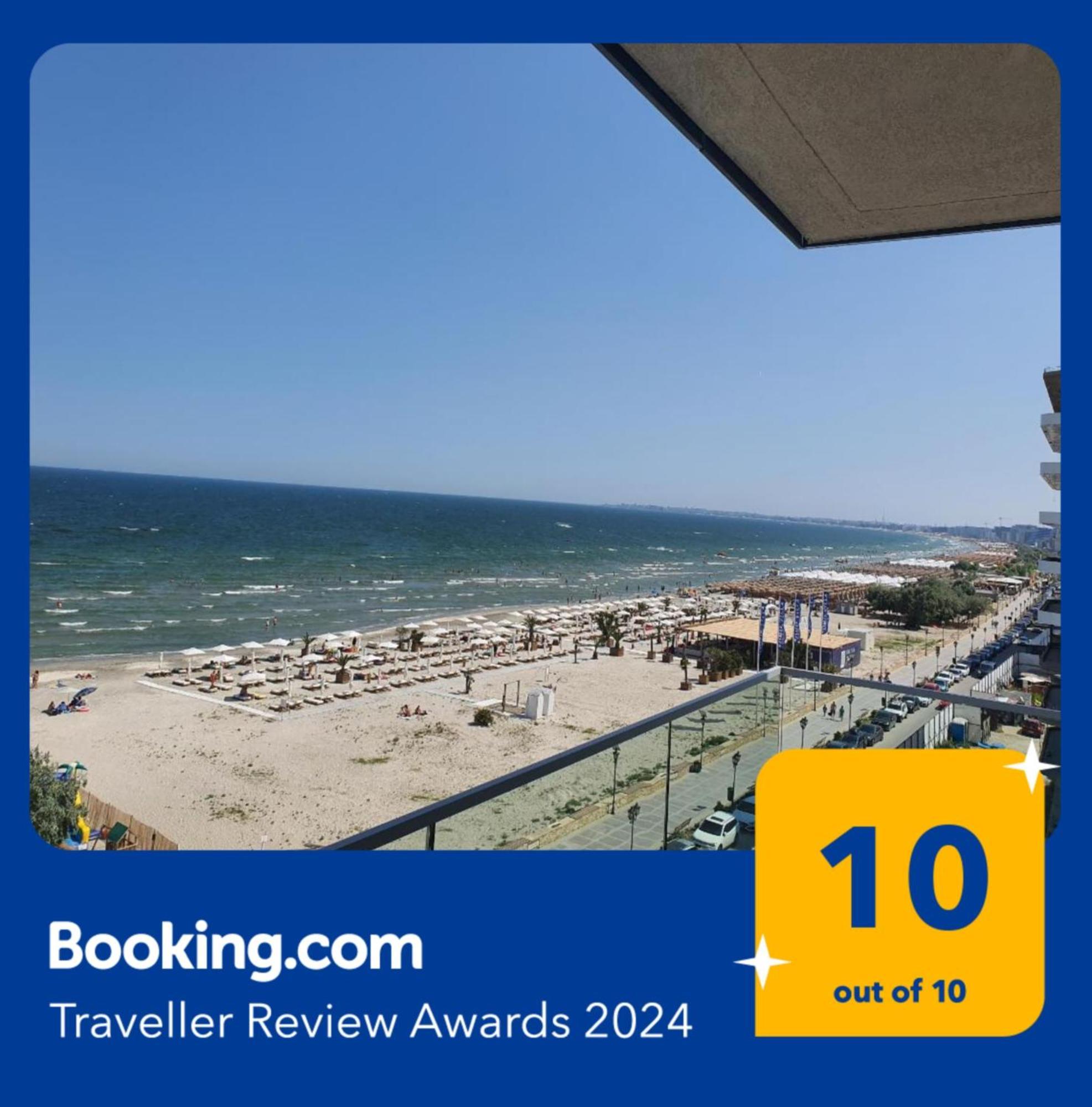 Promenada Sea View Lägenhet Năvodari Exteriör bild